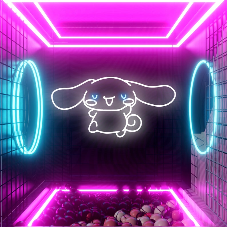 Cinnamoroll Neon Sign Anime LED Neon Light Sign for Wall Etsy Australia