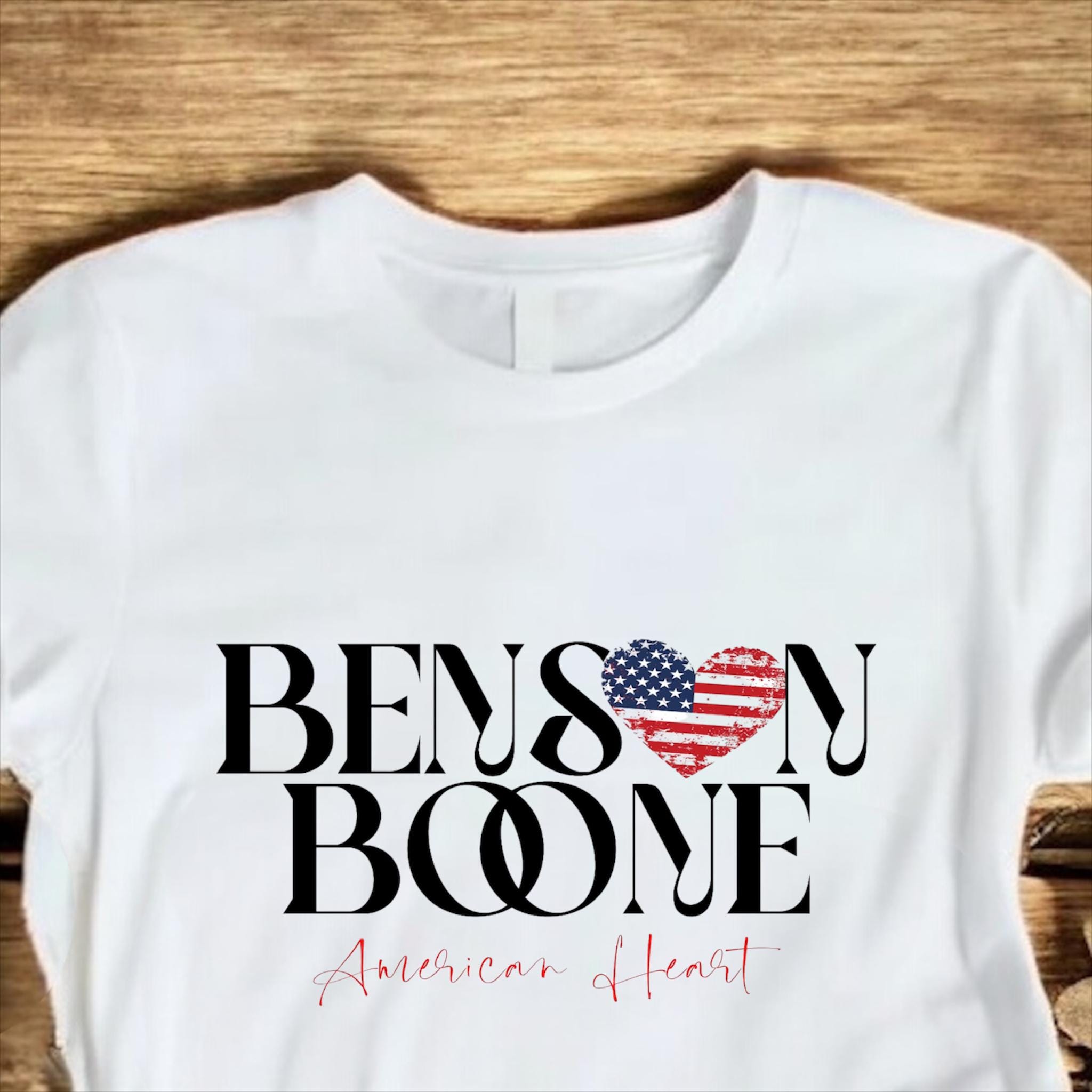 【即購入可】benson boone American heart 公式tシャツ Benson Boone T-shirt American Heart , Concert , Pop Fan - Etsy UK