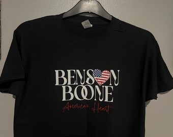 Benson Boone T-shirt American Heart , Concert , Pop Fan - Etsy UK