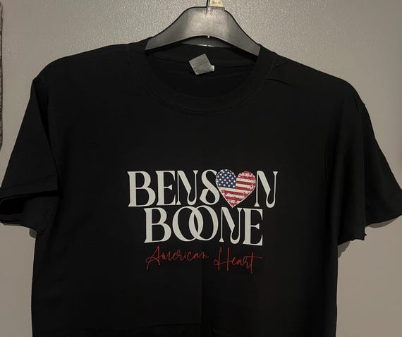 Benson Boone T-shirt American Heart , Concert , Pop Fan - Etsy