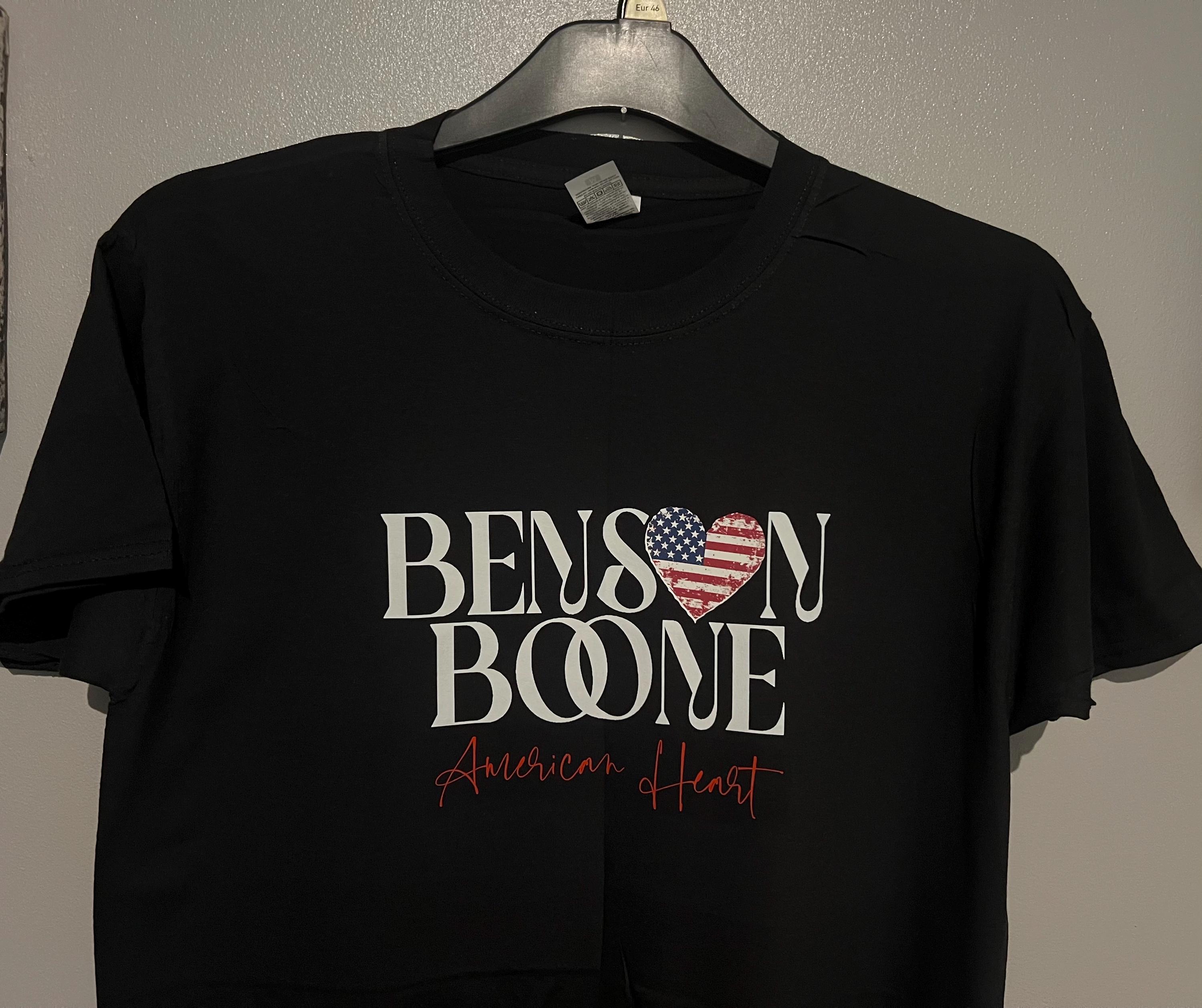 Benson Boone T-shirt American Heart , Concert , Pop Fan - Etsy
