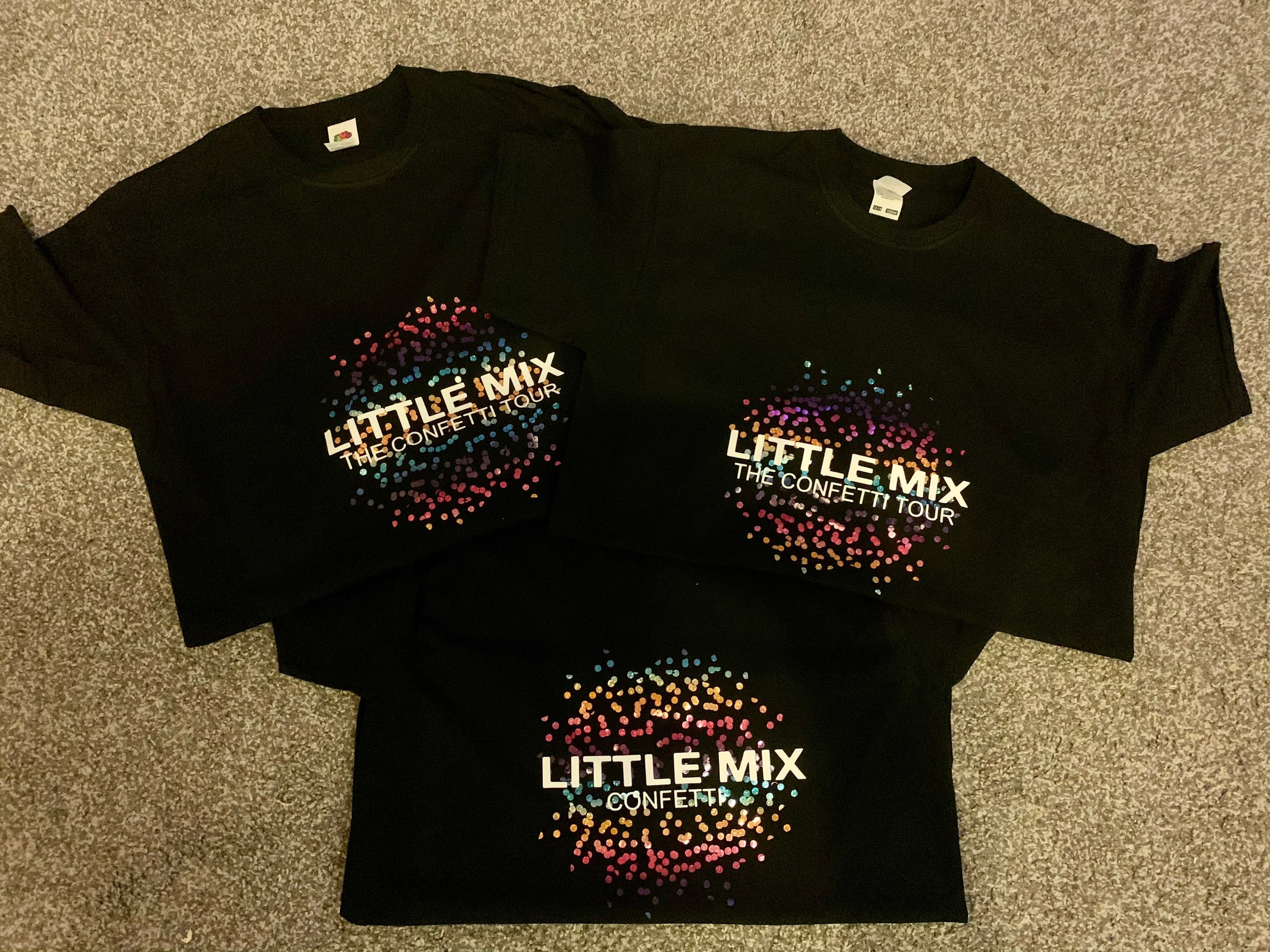 Little Mix confetti tour Tshirt Adults Etsy