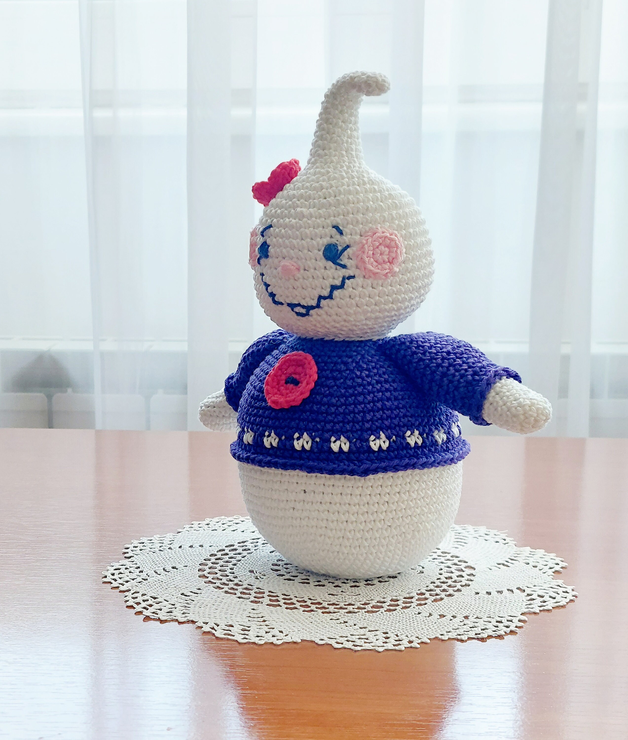 Halloween Crochet Pattern Ghost With Spider Halloween - Etsy