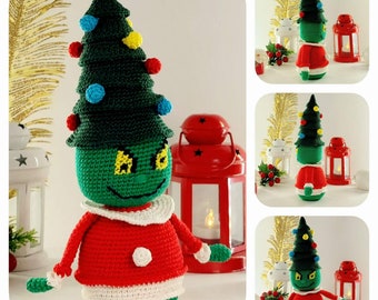 Christmas Crochet Pattern Amigurumi Toy , Christmas Decor Crochet Pattern