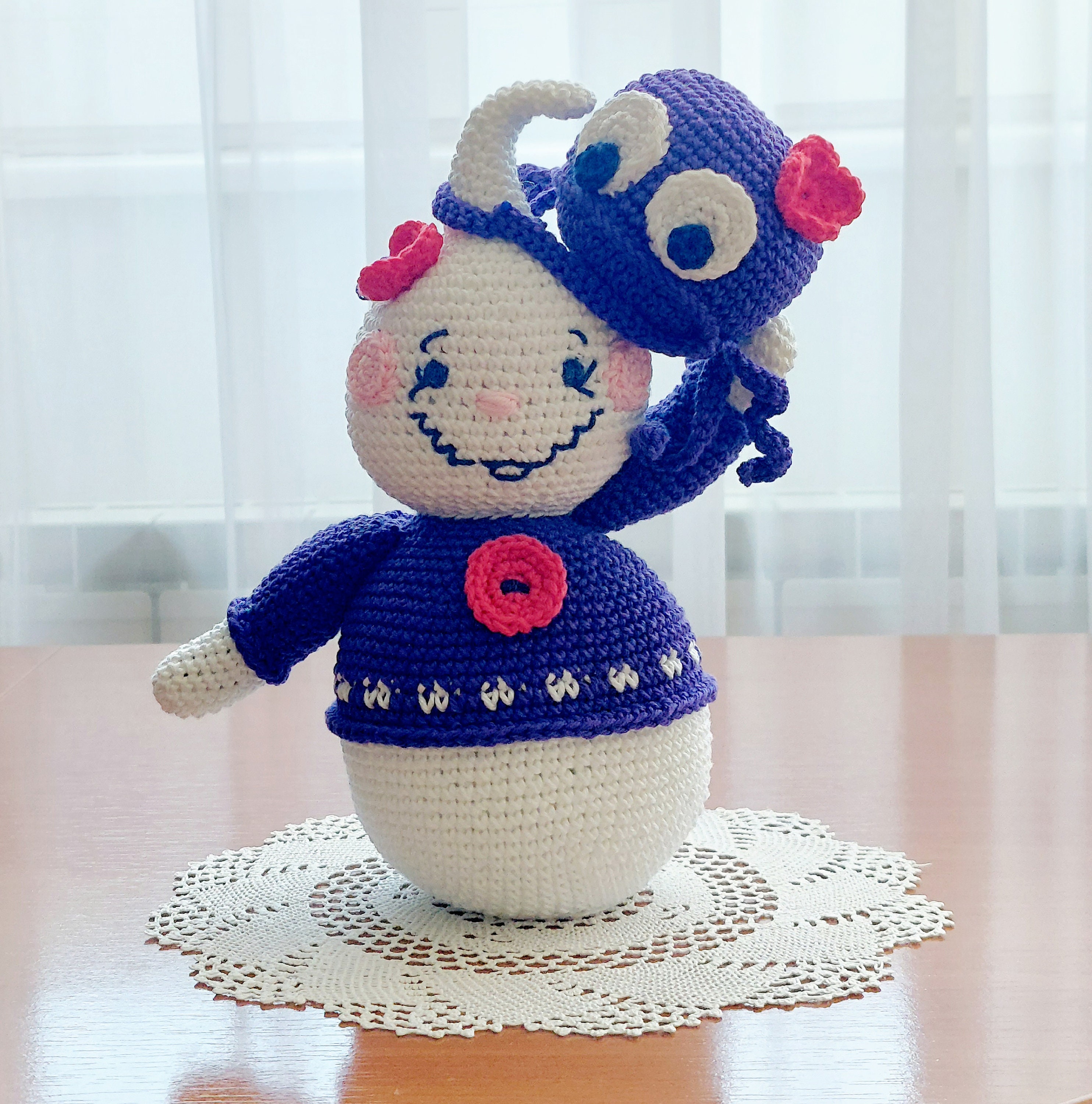 Halloween Crochet Pattern Ghost With Spider Halloween - Etsy