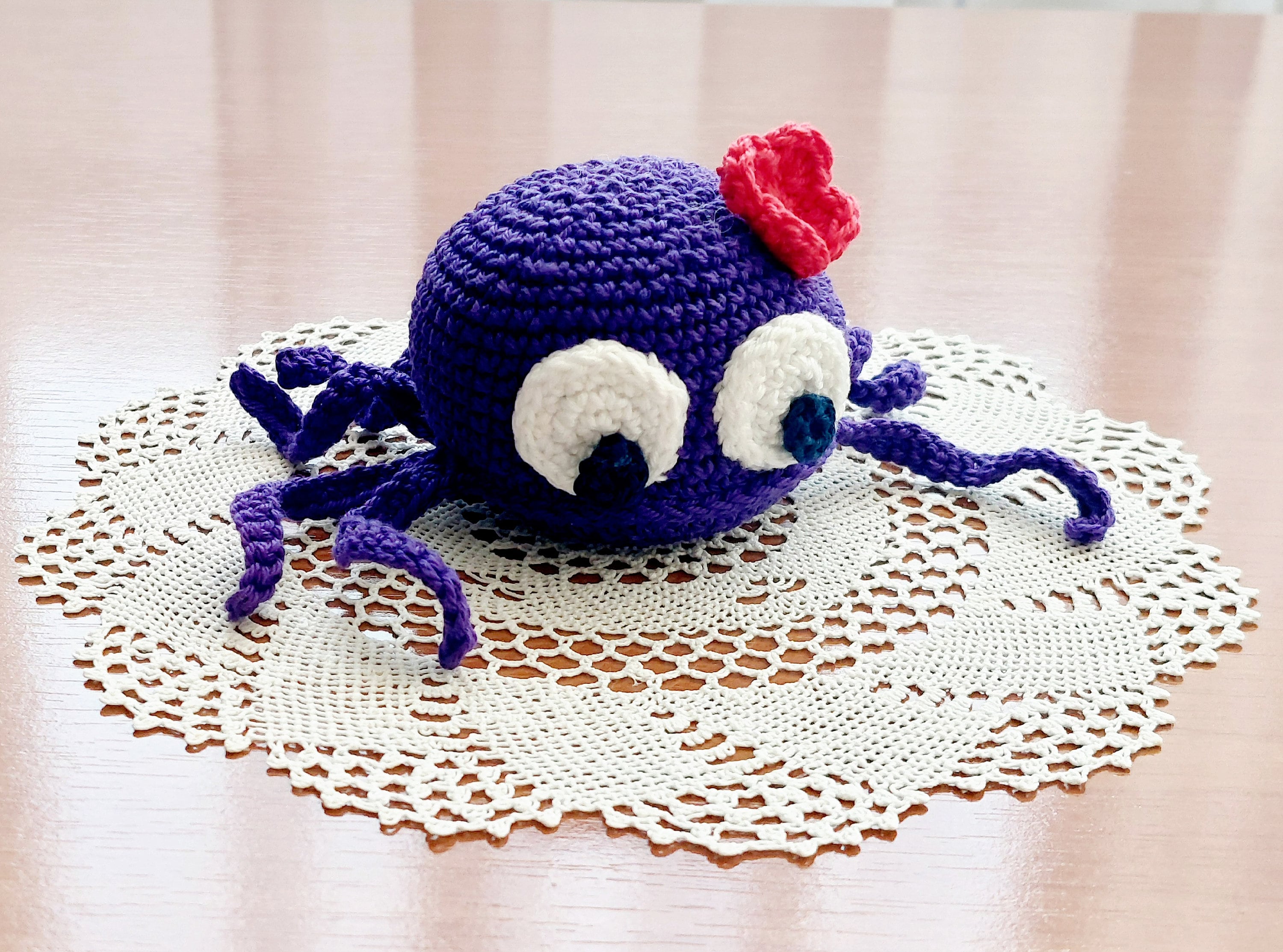 Halloween Crochet Pattern Ghost With Spider Halloween - Etsy