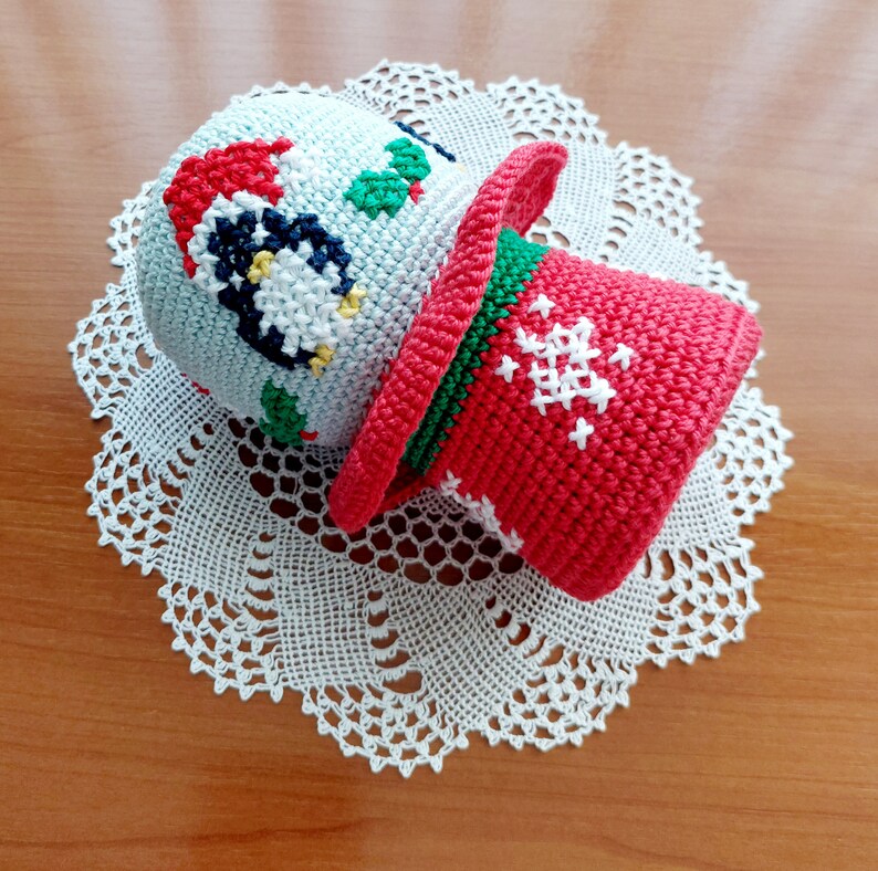 Christmas Crochet Pattern Crochet Pattern Snow Globe with Penguin Christmas Crochet Christmas Amigurumi Christmas Amigurumi Pattern image 4