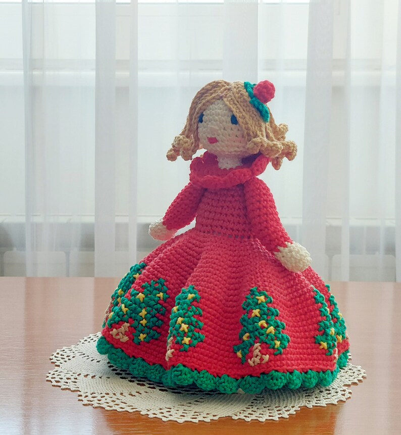 Christmas Crochet Pattern Topsy Turvy Doll Crochet Etsy
