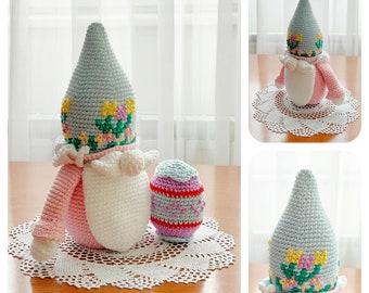 Crochet Easter Pattern Gnome | Crochet Easter | Easter Crochet  Pattern | Easter Amigurumi | Easter Amigurumi Pattern