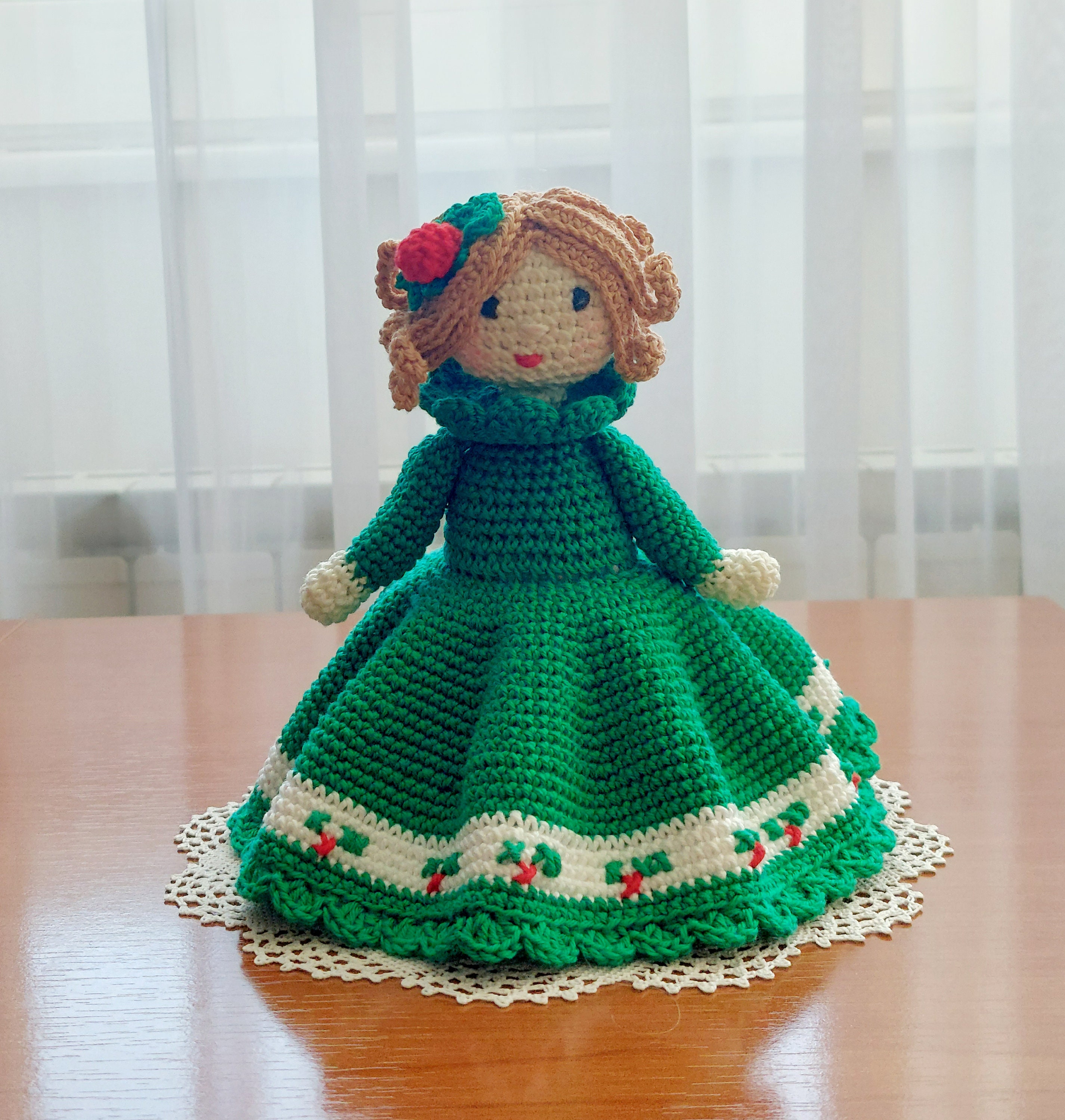Christmas Crochet Pattern Topsy Turvy Doll Crochet Etsy