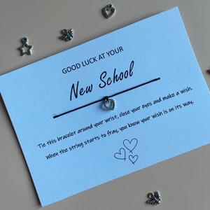 Erster Schultag / Ein kleiner Wunsch / Glücksbringer / Freundschaftsarmband