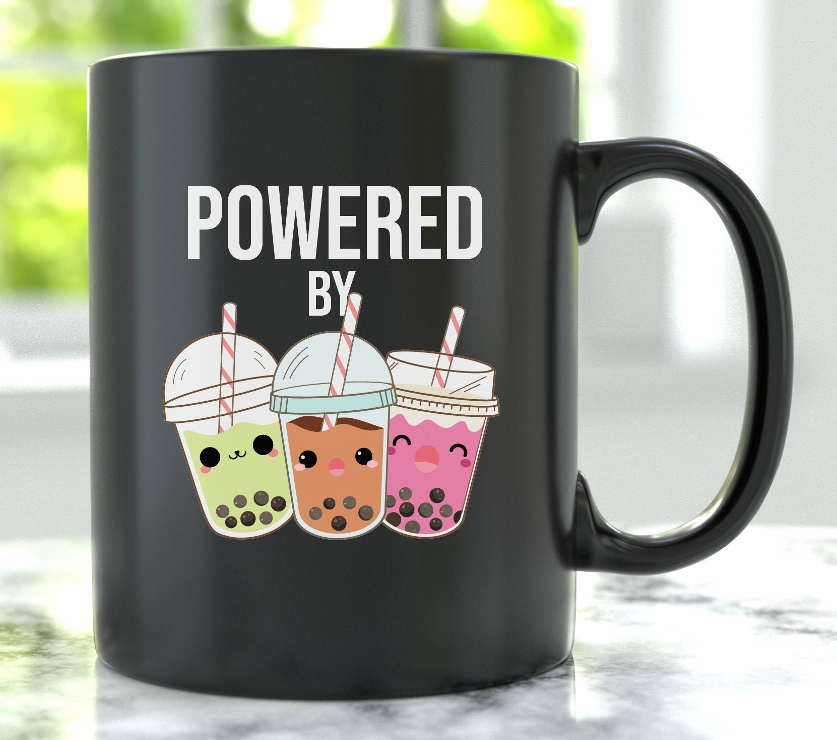 Kawaii Boba Mug with Straw – Kawaiies