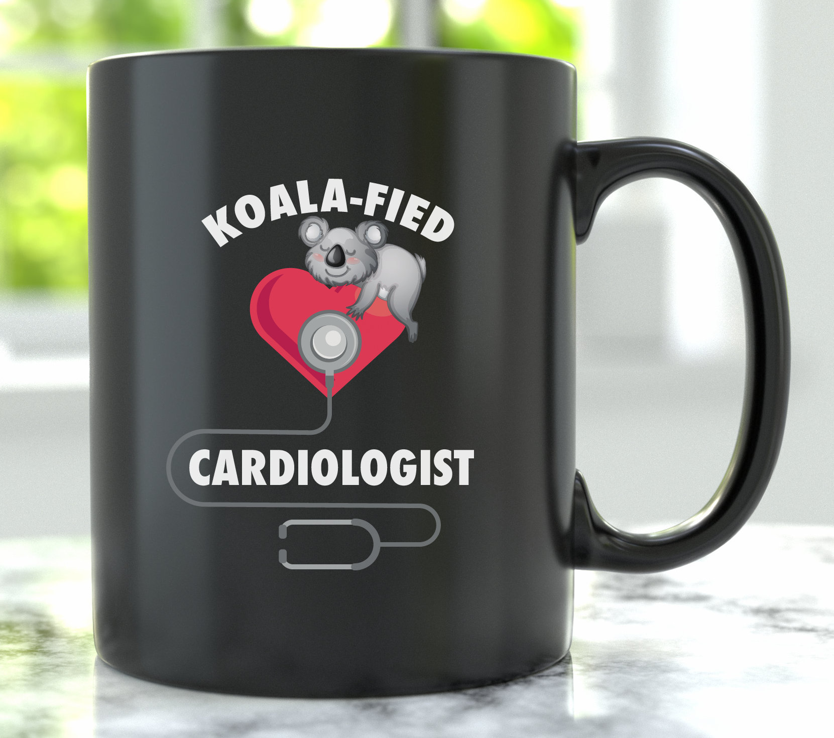 Koalafied Kardiologe lustige Kardiologe Becher, Herz Arzt Tumbler