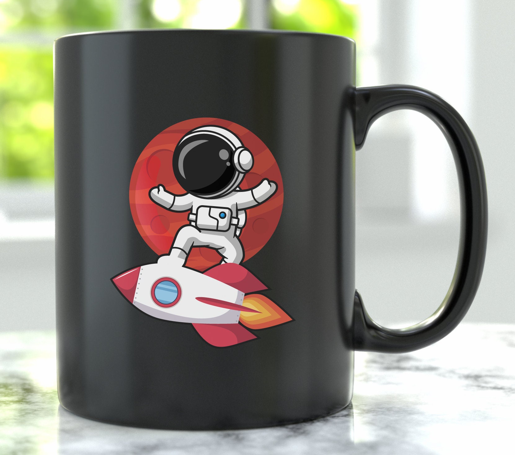 Cup On Planet Mars Today