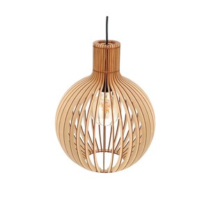 Modern Scandinavian Style/ Ceiling Lighting/ Wood Lamp Shade/ Wood Lamp / Pendant Light / Decorative Ceiling Lamp / Modern Lamp/ Lamp Shade