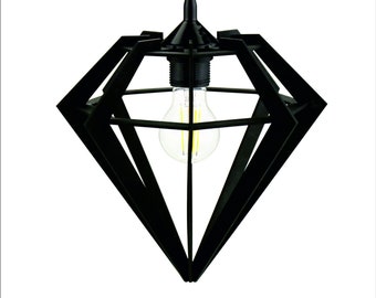 Modern Scandinavian Style/ Ceiling Lighting/ Wood Lamp Shade/ Wood Lamp / Pendant Light / Decorative Ceiling Lamp / Modern Lamp/ Lamp Shade