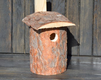 Birdhouse/ Wooden Bird House/ Bird box/ Bird Feeder/ Bird Houses for the outdoors/ Nesting Boxes/ Birdhouse Outdoor Handmade/