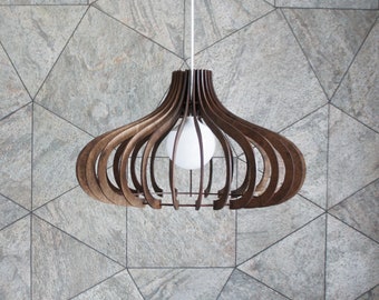 Modern Scandinavian Style/ Ceiling Lighting/ Wood Lamp Shade Wood Lamp  / Pendant Light / Decorative Ceiling Lamp / Modern Lamp/ lamp shade/
