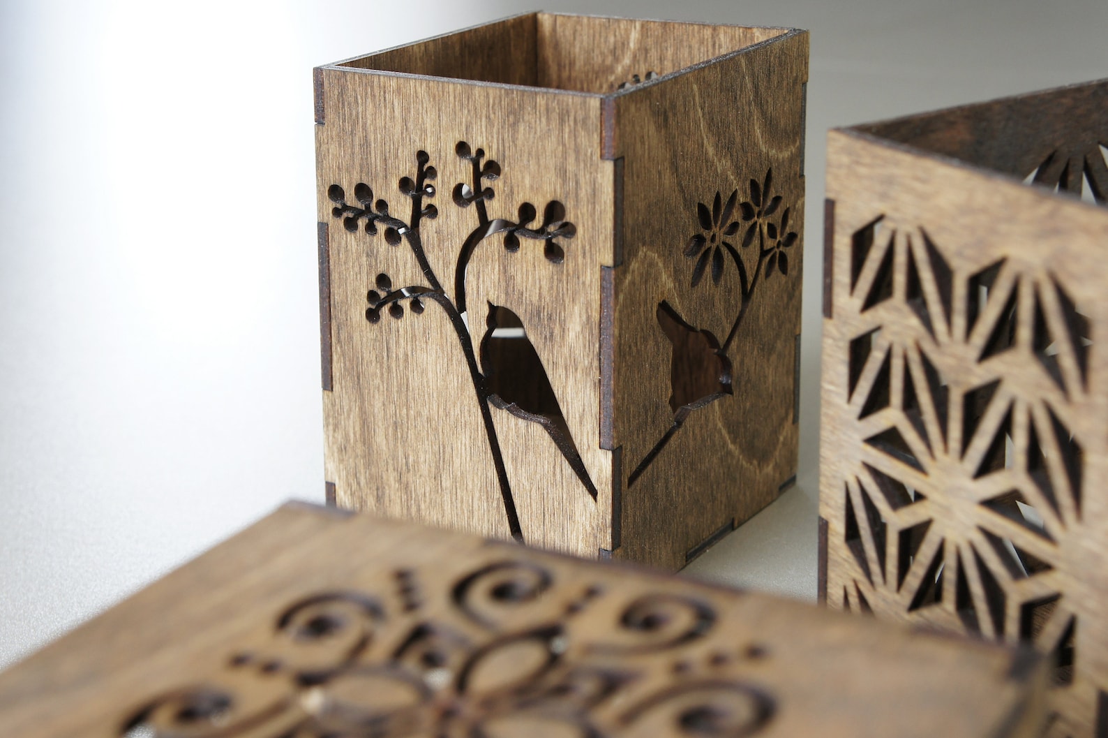 Candle Holder/ Candle Holder Wood/ Lightbox/ Laser Cut Candle Etsy UK