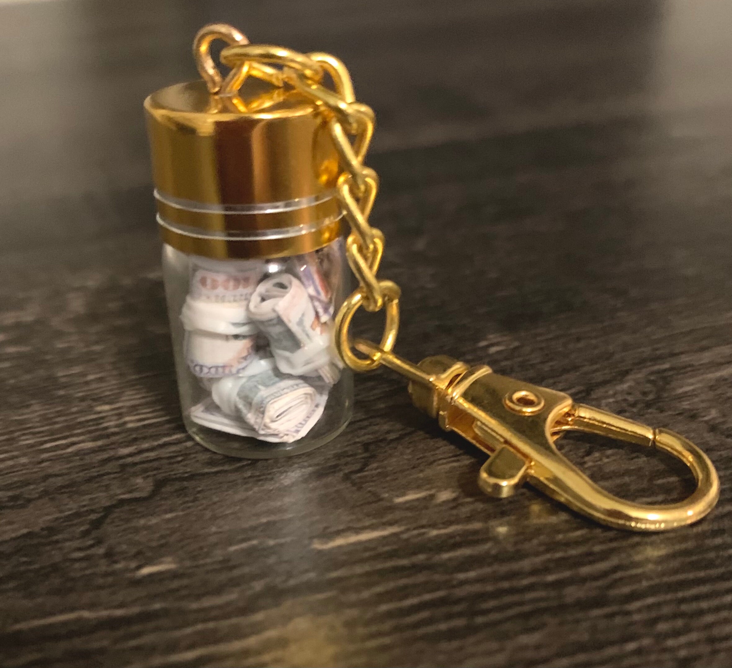 Baby Bankroll Keychain/Money Keychain/Good Luck Charm/Money Etsy