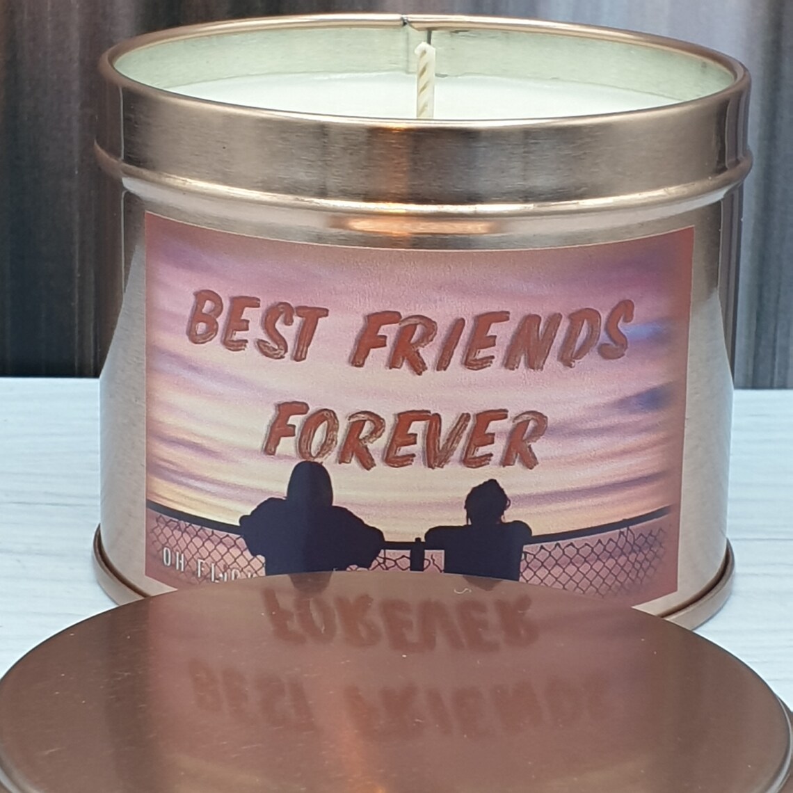 Best Friends Forever candle with a perfect gift Etsy