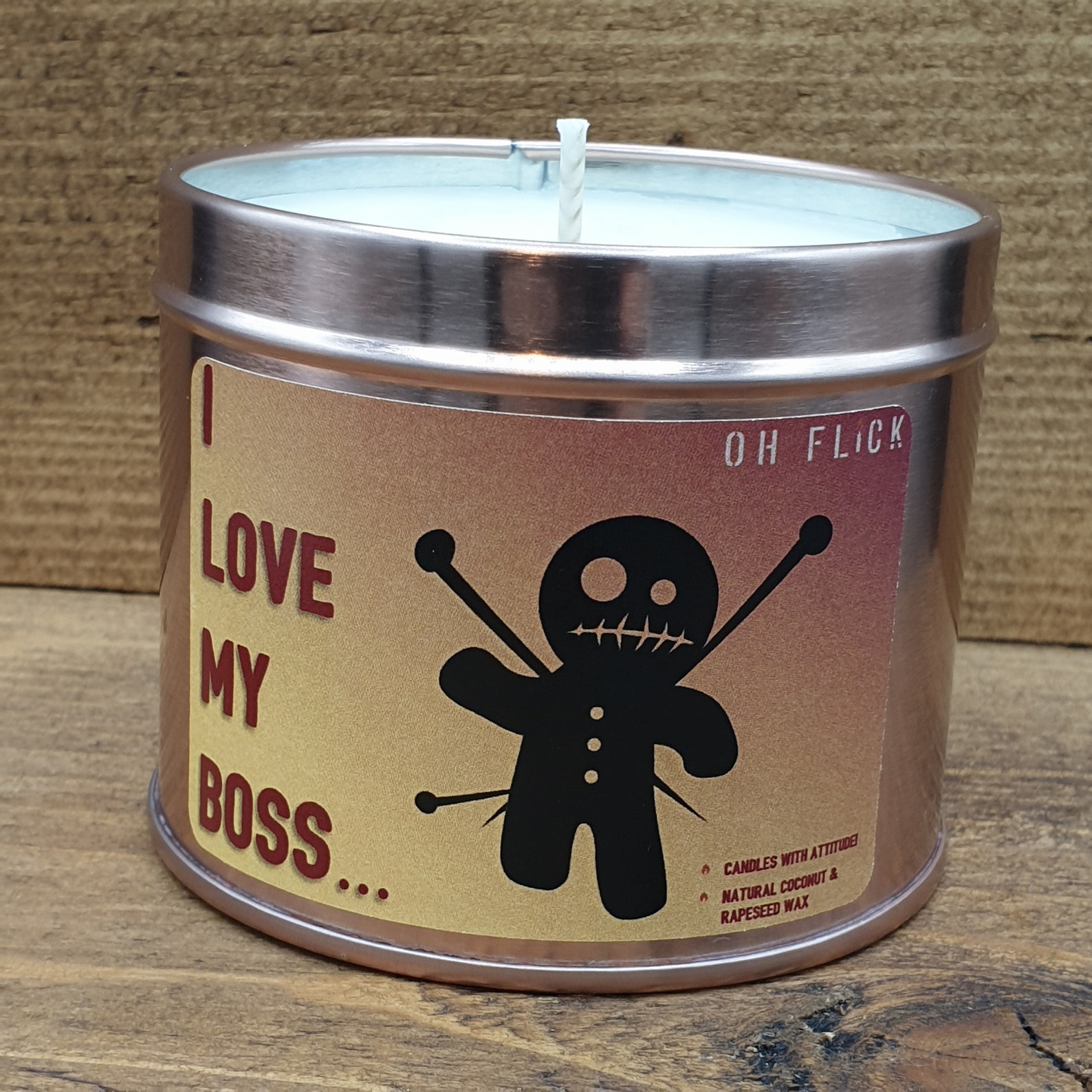 I Love My Boss... Cheeky Candle Perfect for Your Boss as a Etsy