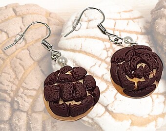 Chocolate Doughnut Earrings