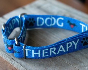 Handmade Martingale Dog Collars | Martingale Collar | Therapy Dog Collar