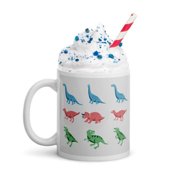 Dinosaurs mug Etsy