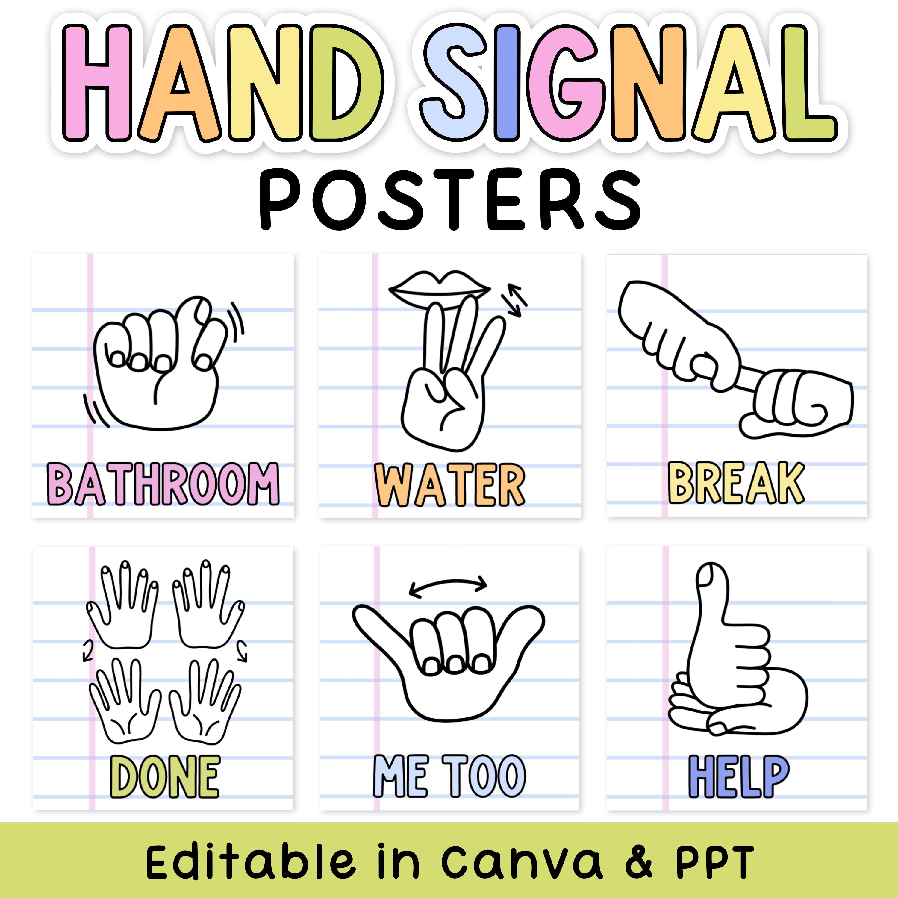 Asl Sign Language - Etsy