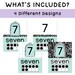 Composition Class Number Posters With Ten Frames and Numbers 1 to 20 ...