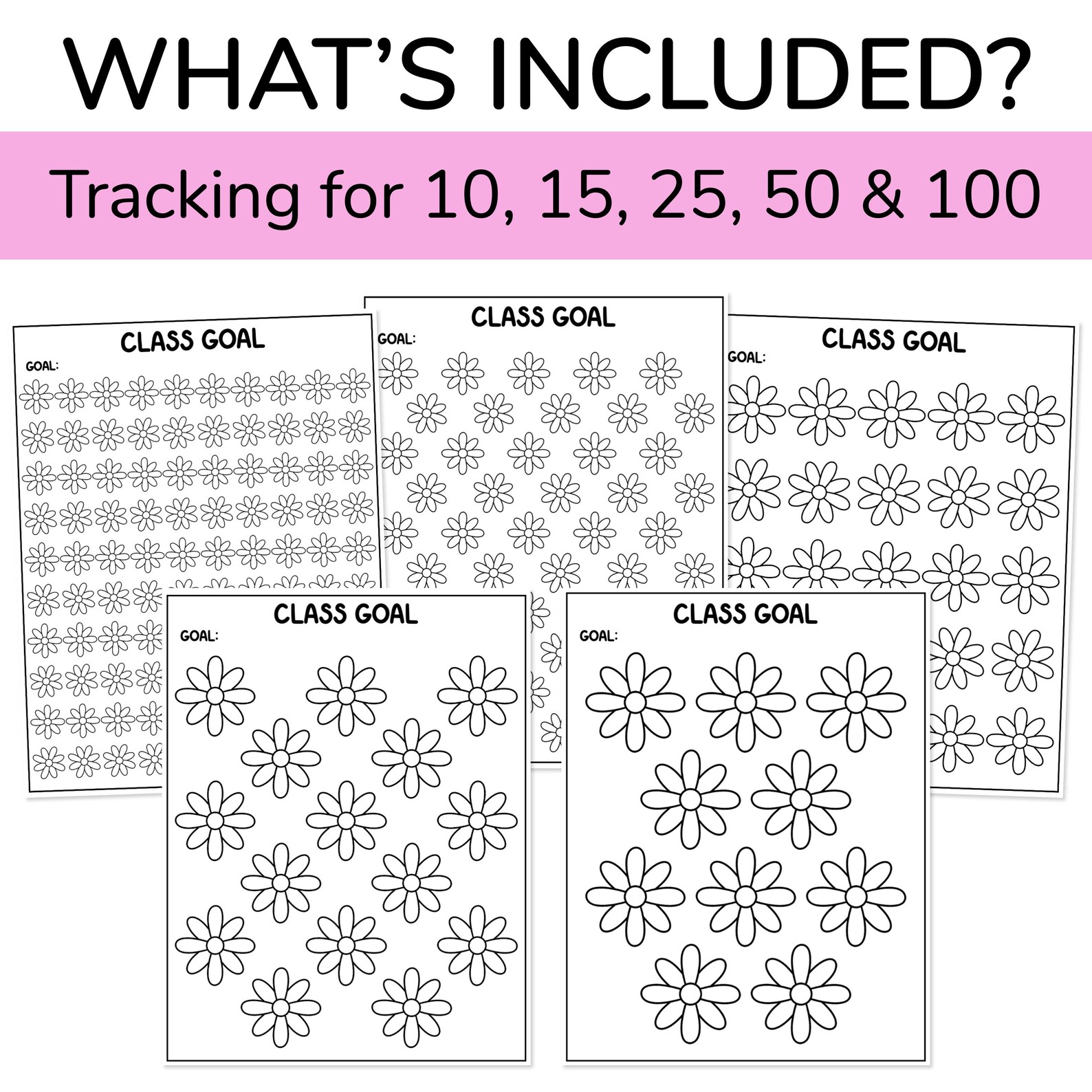 Spring Classroom Reward & Classroom Incentive Charts as Simple ...