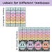 Composition Notebook Labels for Teacher Toolbox- Editable for Pastel ...