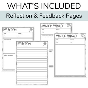Student Teacher Binder Including Student Teacher Letter and Student Teacher Planner image 7