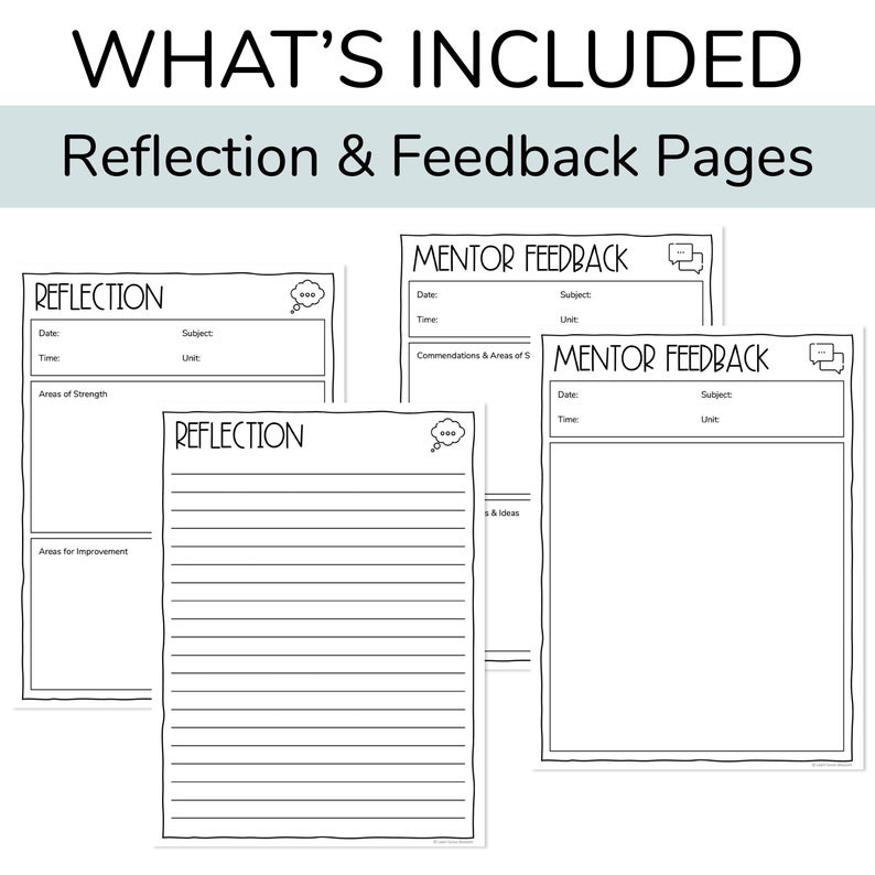 Student Teacher Binder Including Student Teacher Letter and Student Teacher Planner image 7