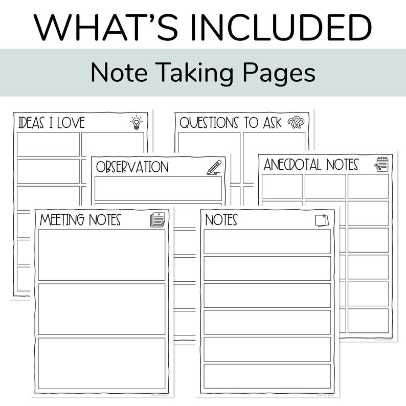Student Teacher Binder Including Student Teacher Letter and Student Teacher Planner image 8