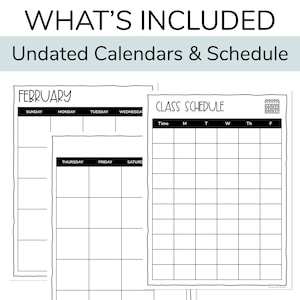 Student Teacher Binder Including Student Teacher Letter and Student Teacher Planner image 6