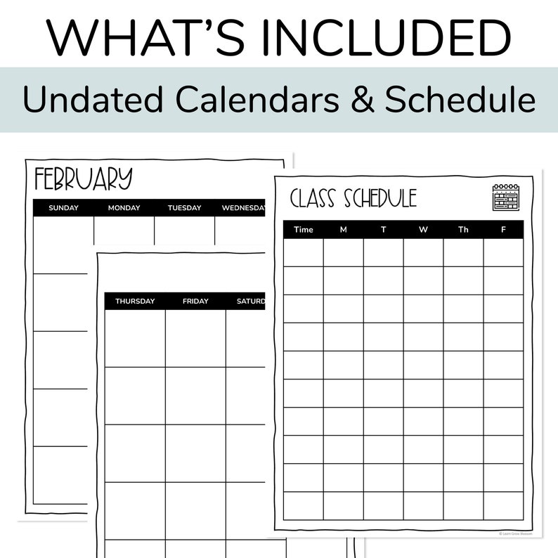Student Teacher Binder Including Student Teacher Letter and Student Teacher Planner image 6