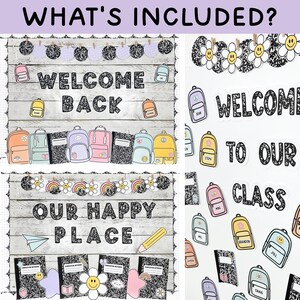 Composition Notebook Classroom Decor Bundle & Pastel Classroom Decor ...