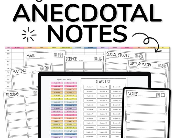 Google Sheets Gradebook - A Digital Gradebook Template for Teachers ...