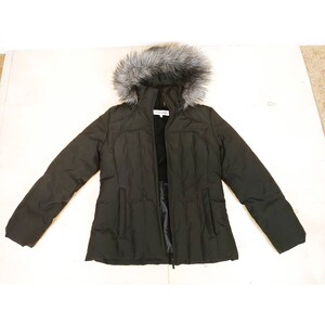 Calvin Womens Medium Puffer Jacket Winter Coat