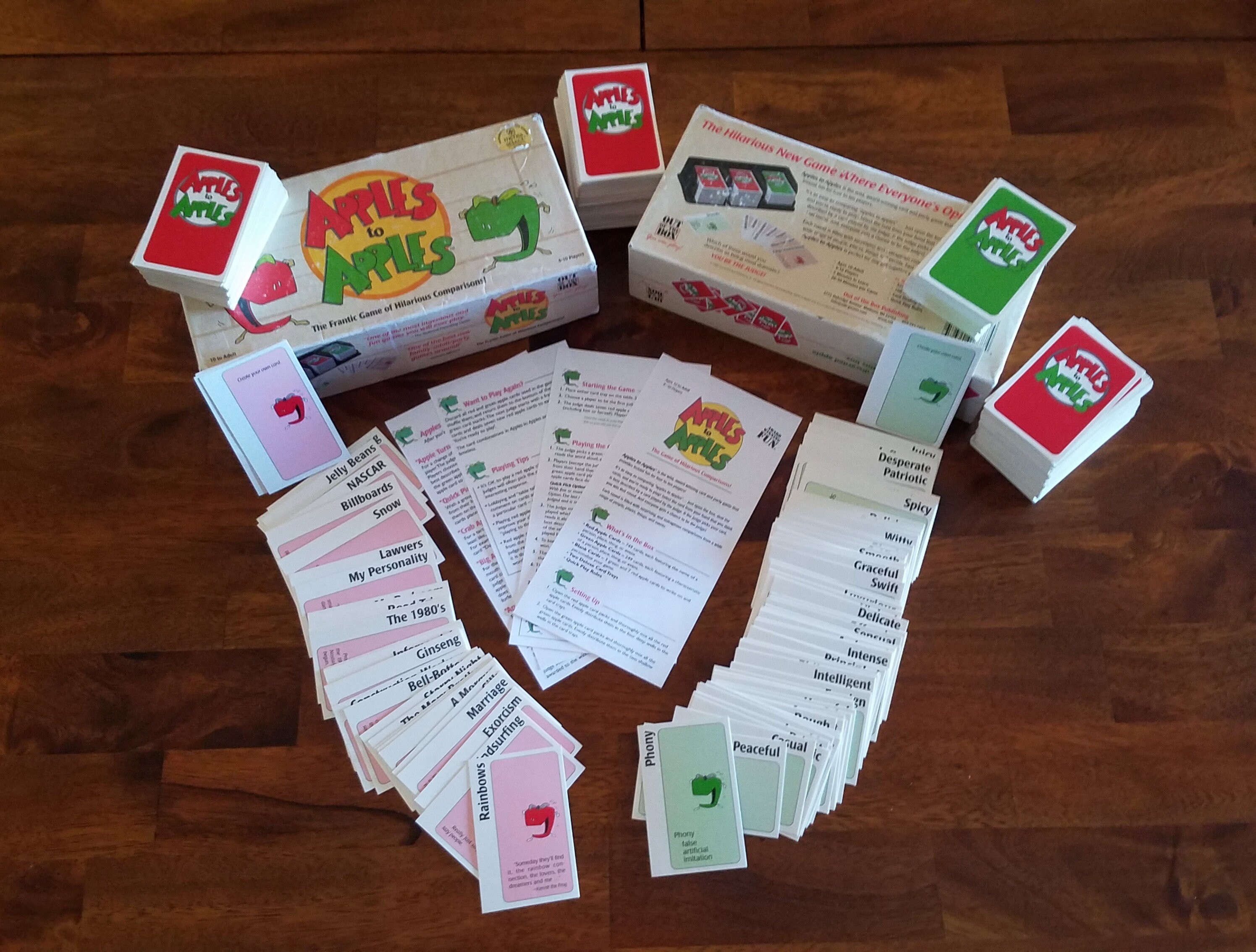 Apples to Apples Party Card Game Etsy