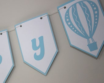 Baby Shower/Gender Reveal “It’s A Boy” Banner/Bunting