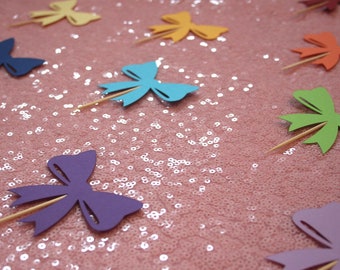 Strik cupcaketoppers/prikkers