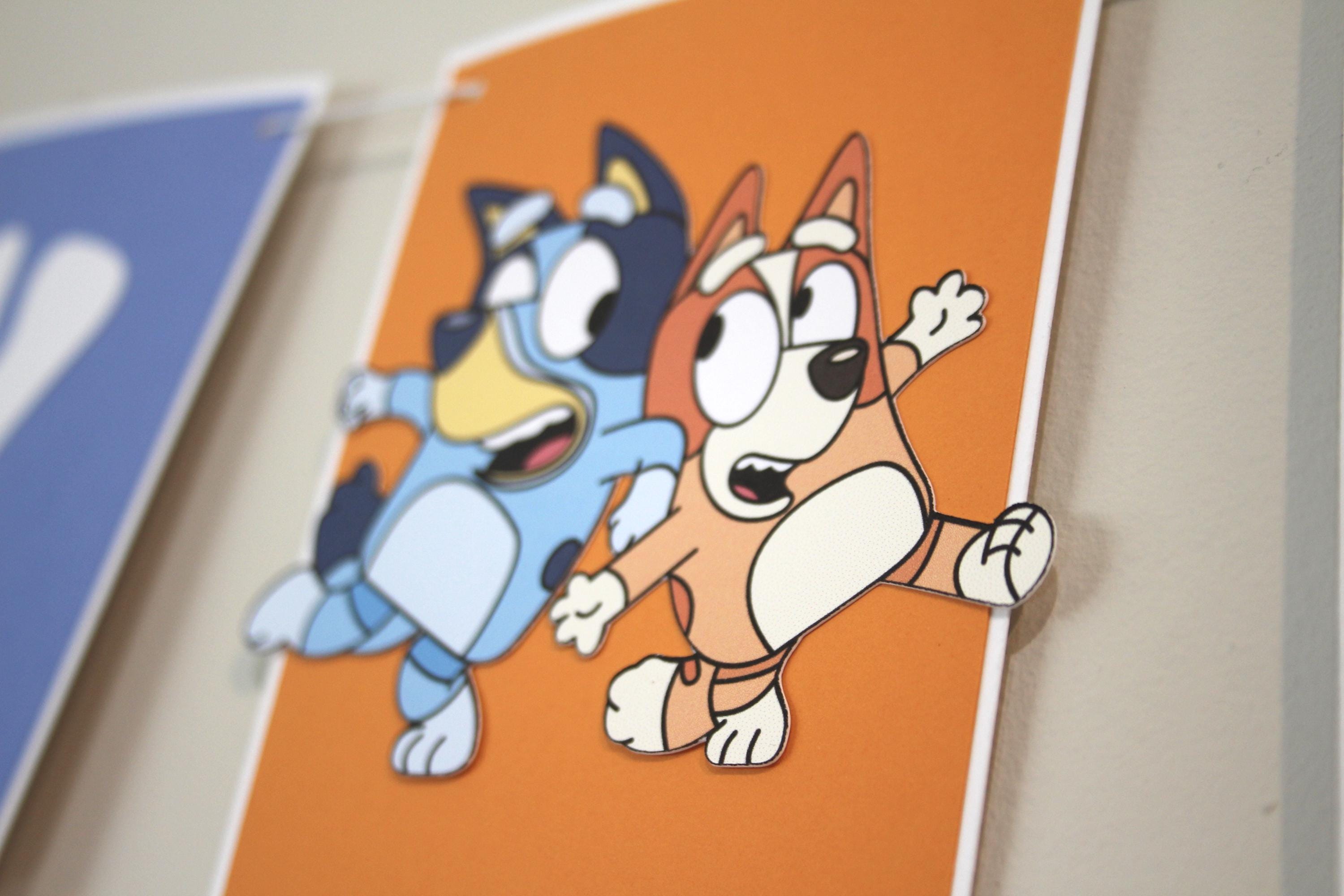 Bluey Inspired Birthday Bunting – Happy Birthday Banner