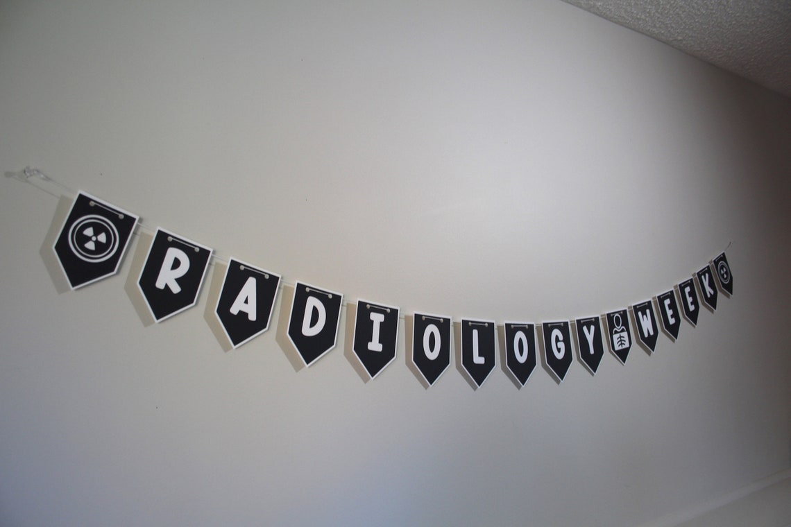 Radiology Week Banner Etsy