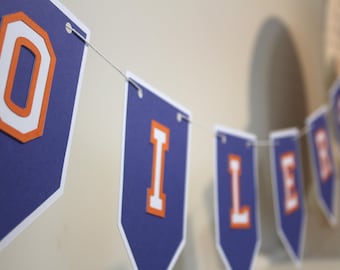 Edmonton Oilers CUSTOMIZABLE Hockey Banner