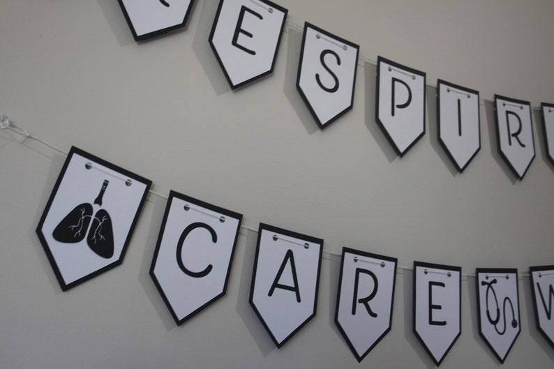 Respiratory Care Week Banner Etsy