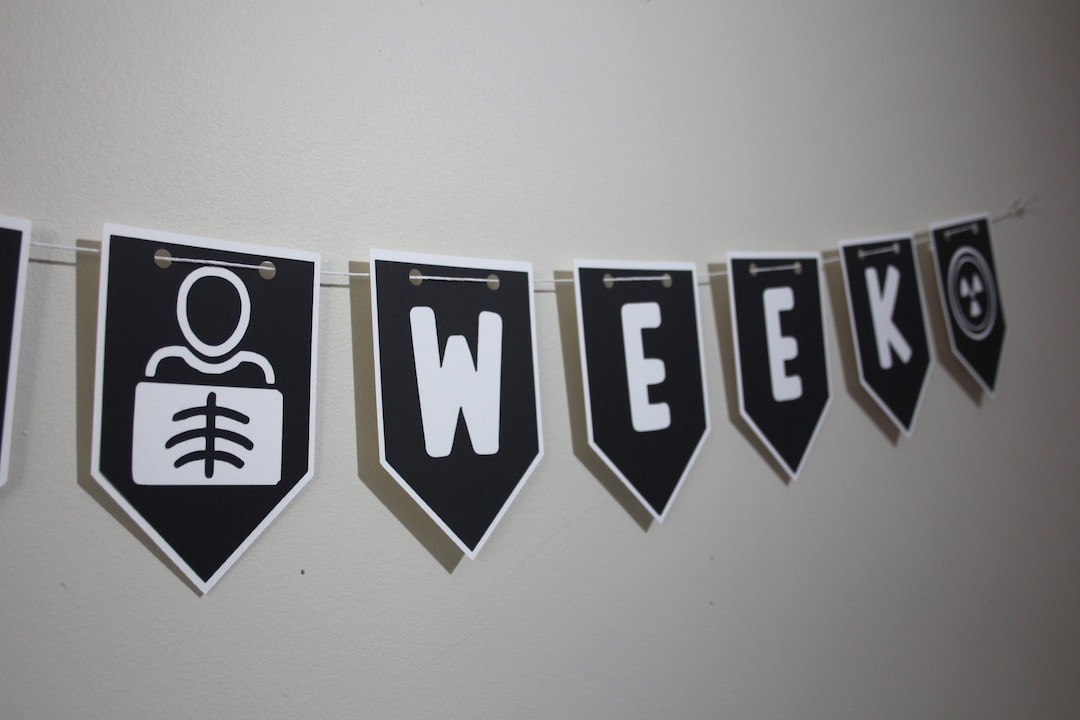 Radiology Week Banner - Etsy