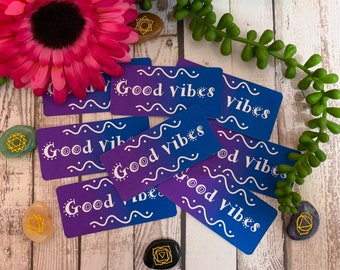 Handmade Stickers - Good Vibes Sticker Pack